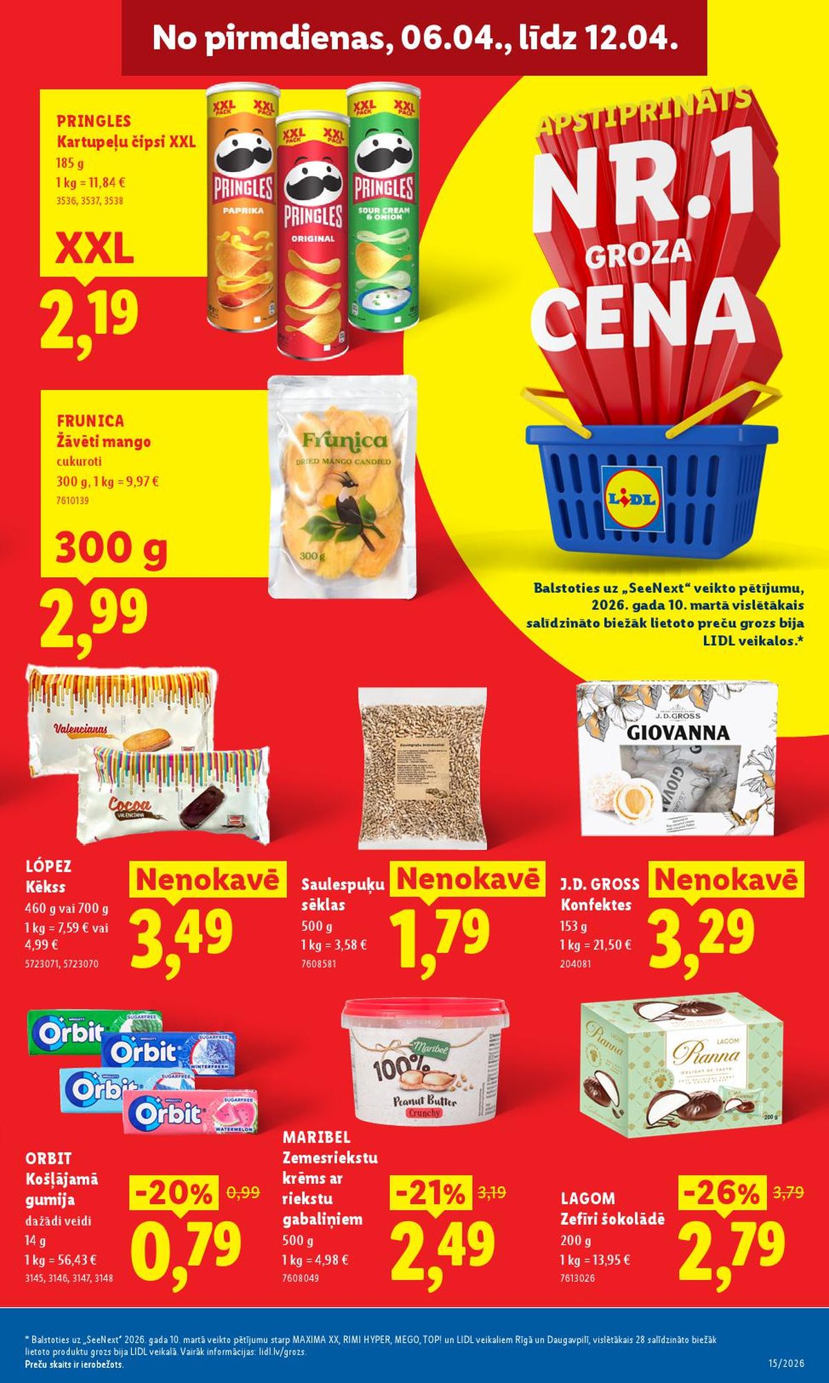 lidl - LIDL - Aktuālais akciju buklets (06.04.2026 - 12.04.2026) - page: 12