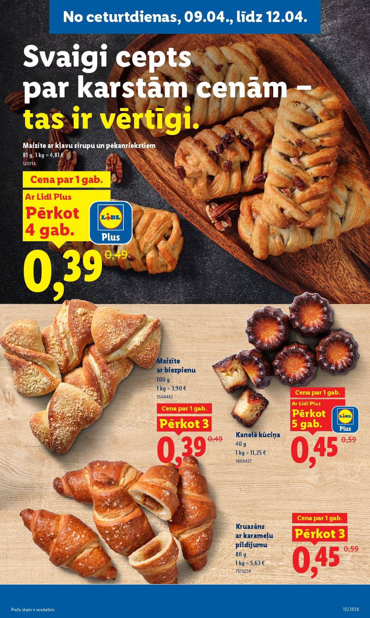 lidl - LIDL - Aktuālais akciju buklets (06.04.2026 - 12.04.2026) - page: 19