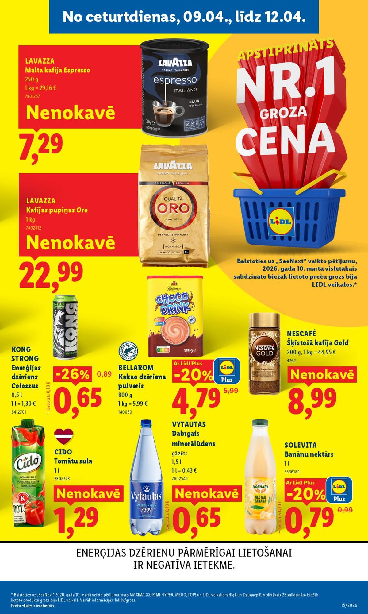 lidl - LIDL - Aktuālais akciju buklets (06.04.2026 - 12.04.2026) - page: 18