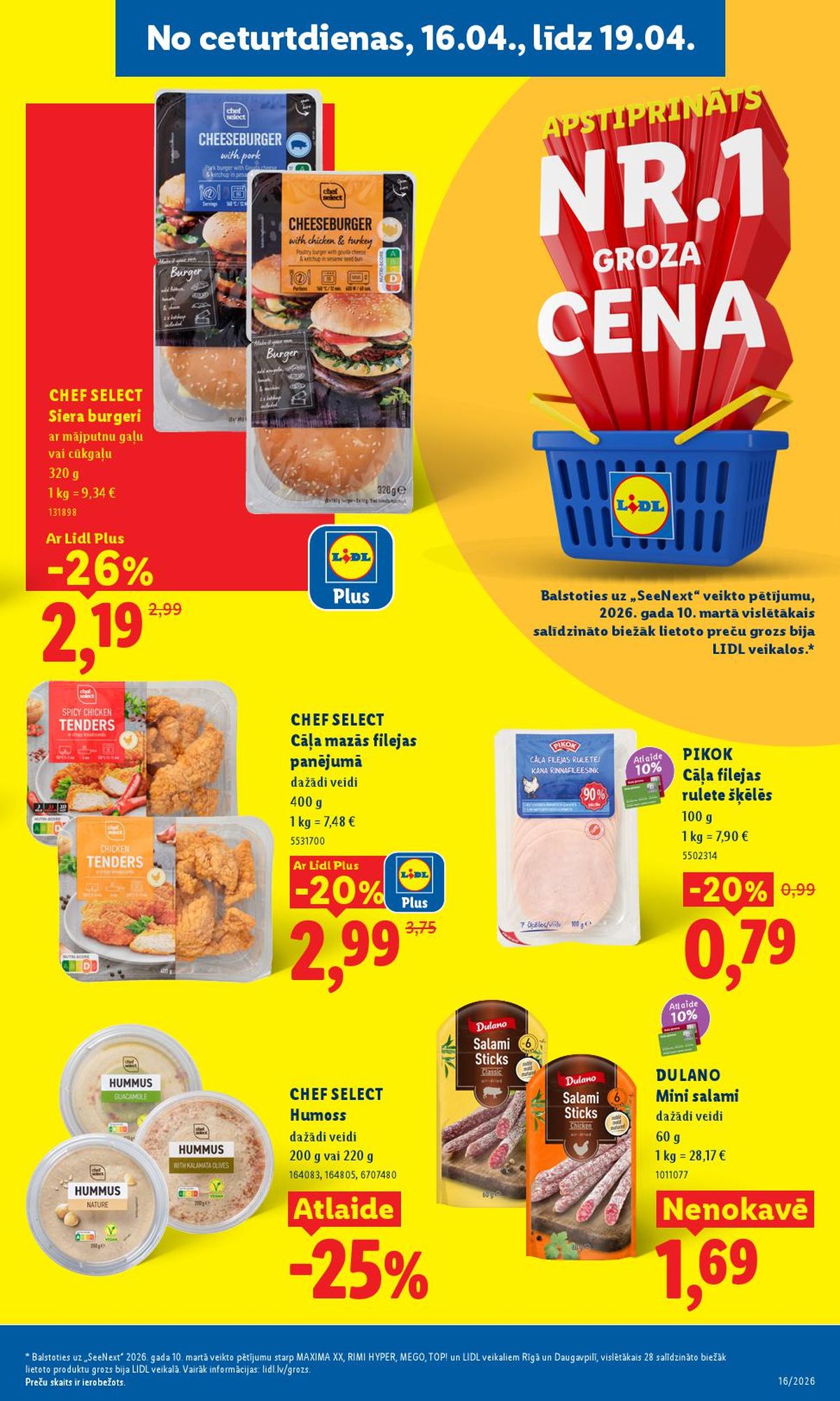 lidl - LIDL - Aktuālais akciju buklets (13.04.2026 - 19.04.2026) - page: 20