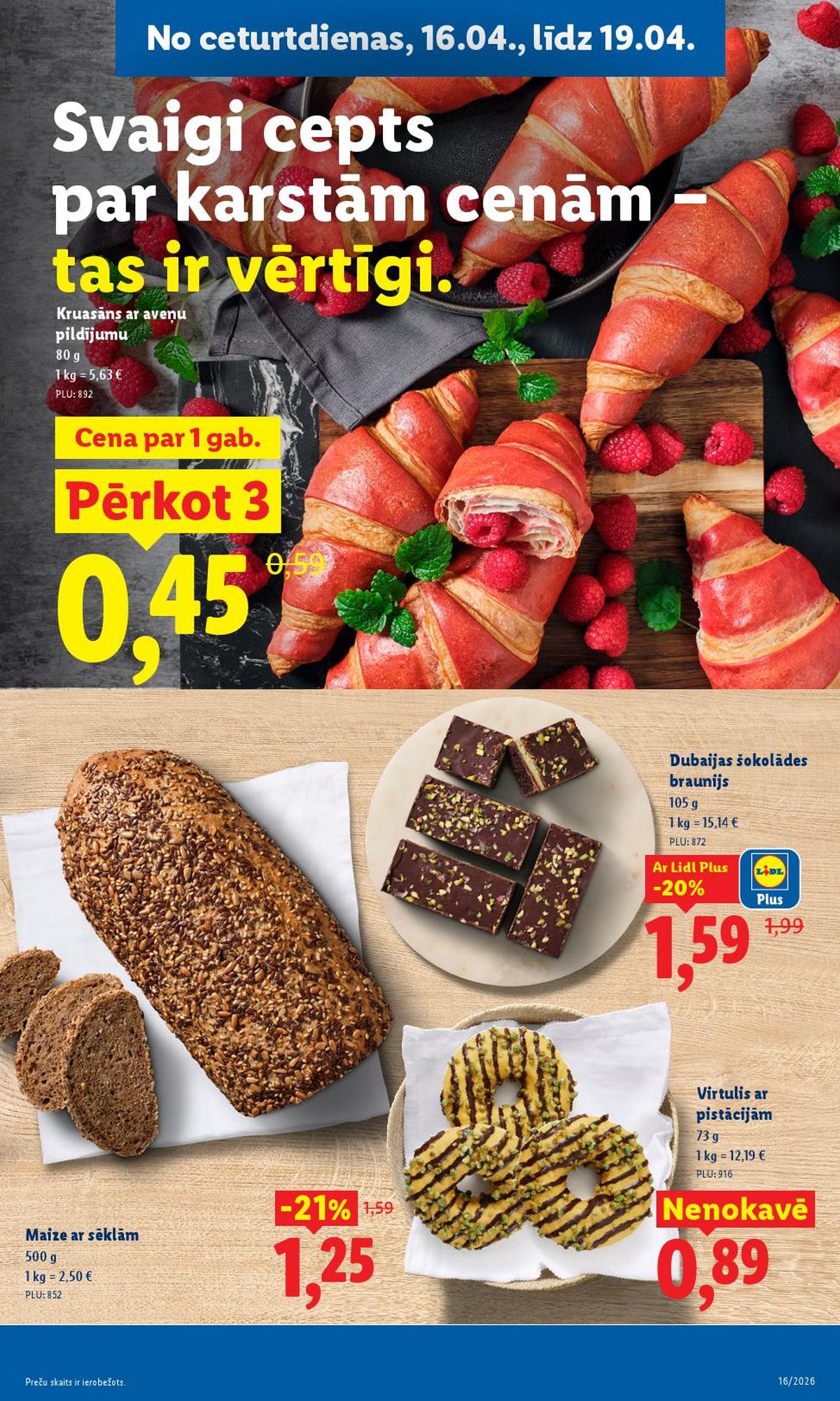 lidl - LIDL - Aktuālais akciju buklets (13.04.2026 - 19.04.2026) - page: 21