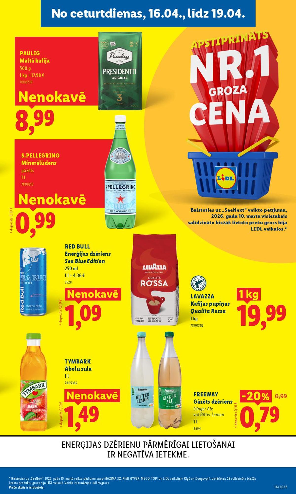 lidl - LIDL - Aktuālais akciju buklets (13.04.2026 - 19.04.2026) - page: 19