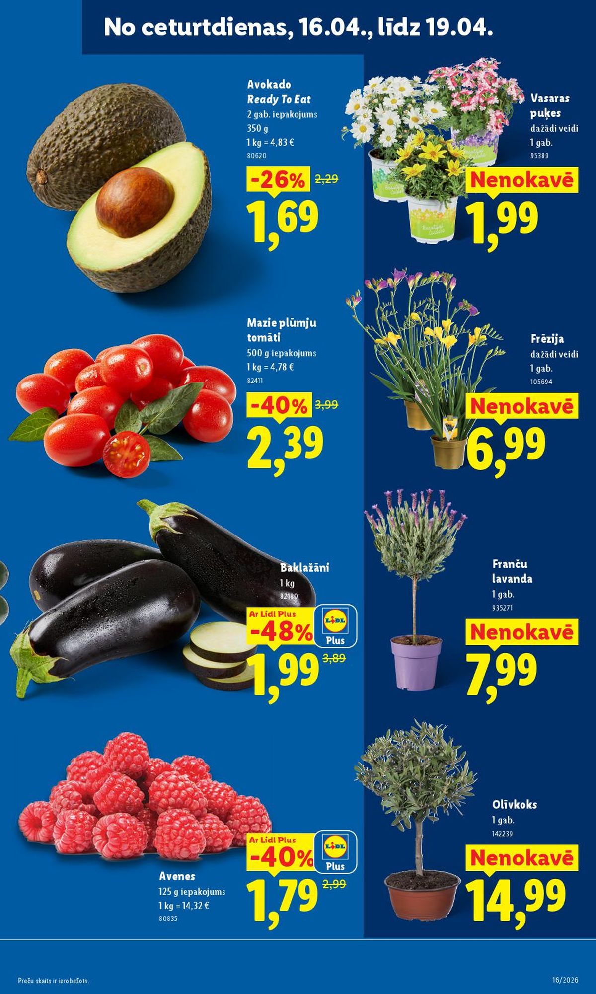 lidl - LIDL - Aktuālais akciju buklets (13.04.2026 - 19.04.2026) - page: 22