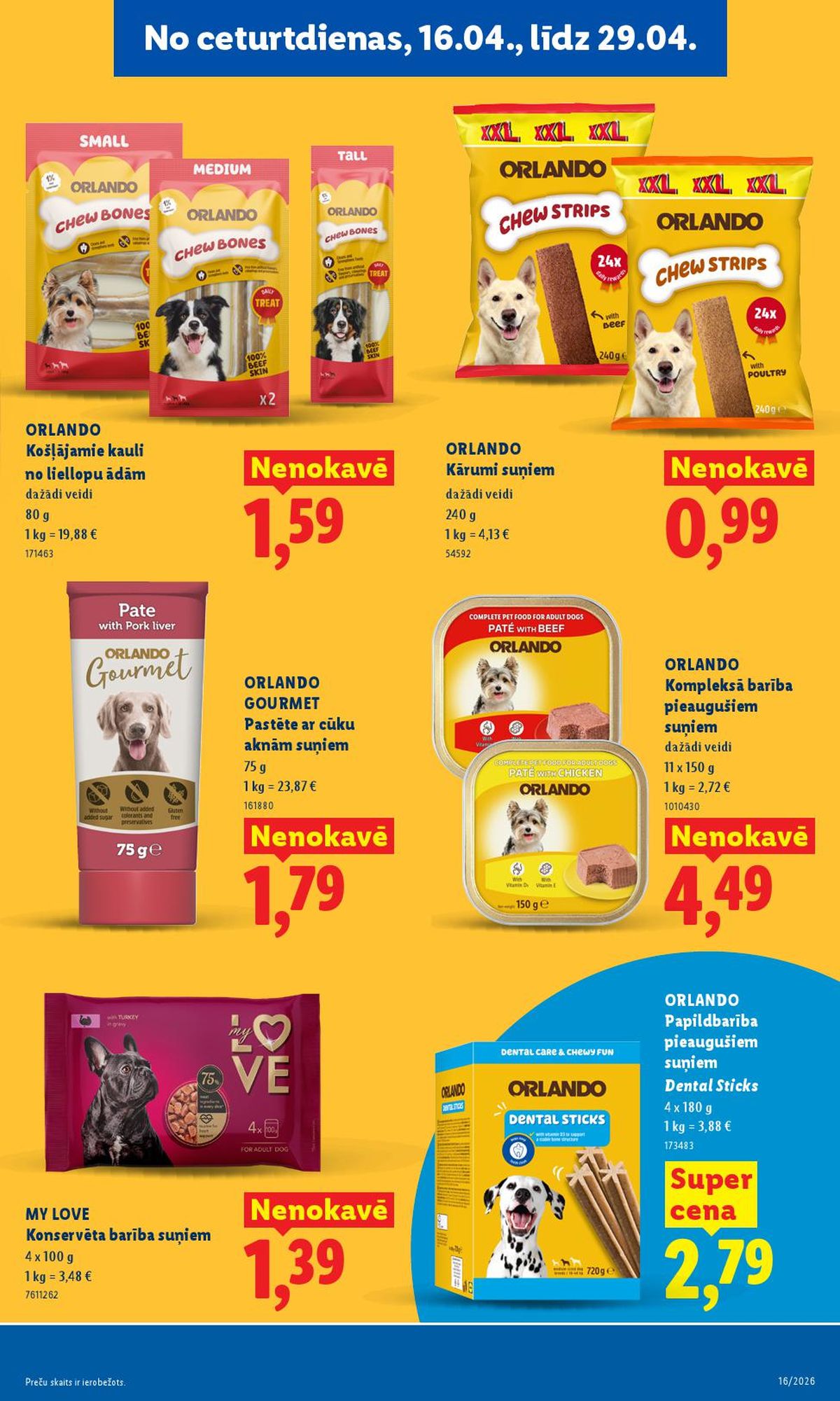 lidl - LIDL - Aktuālais akciju buklets (13.04.2026 - 19.04.2026) - page: 14