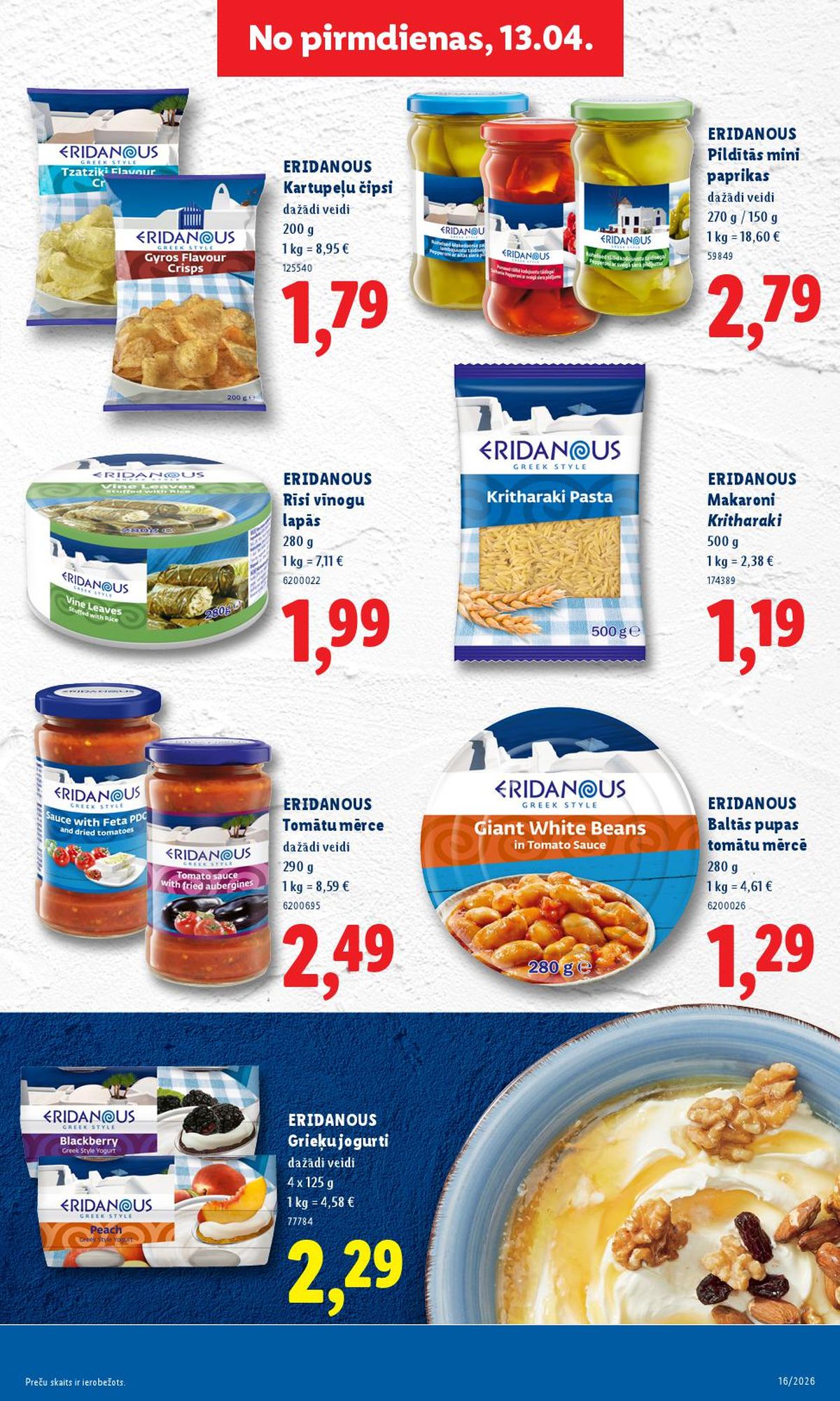 lidl - LIDL - Aktuālais akciju buklets (13.04.2026 - 19.04.2026) - page: 8