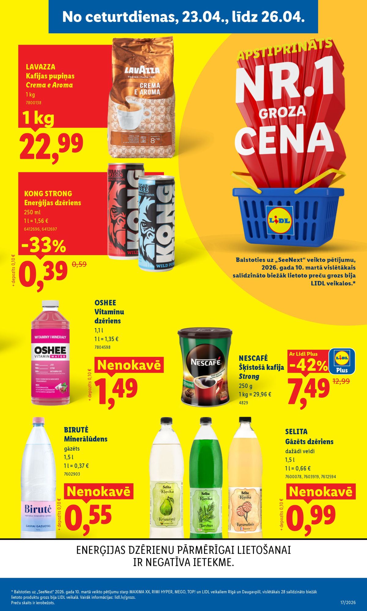 lidl - LIDL - Aktuālais akciju buklets (20.04.2026 - 26.04.2026) - page: 18