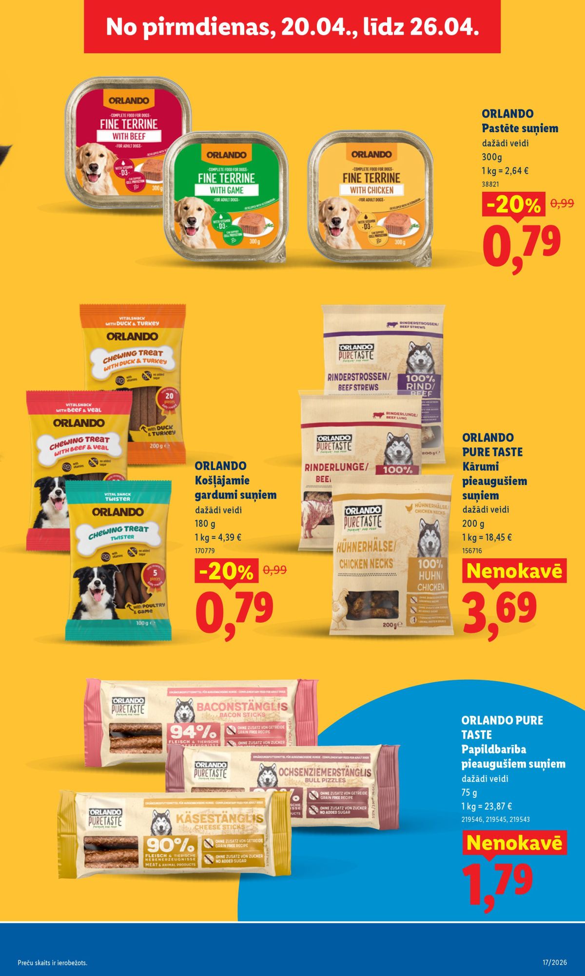 lidl - LIDL - Aktuālais akciju buklets (20.04.2026 - 26.04.2026) - page: 13