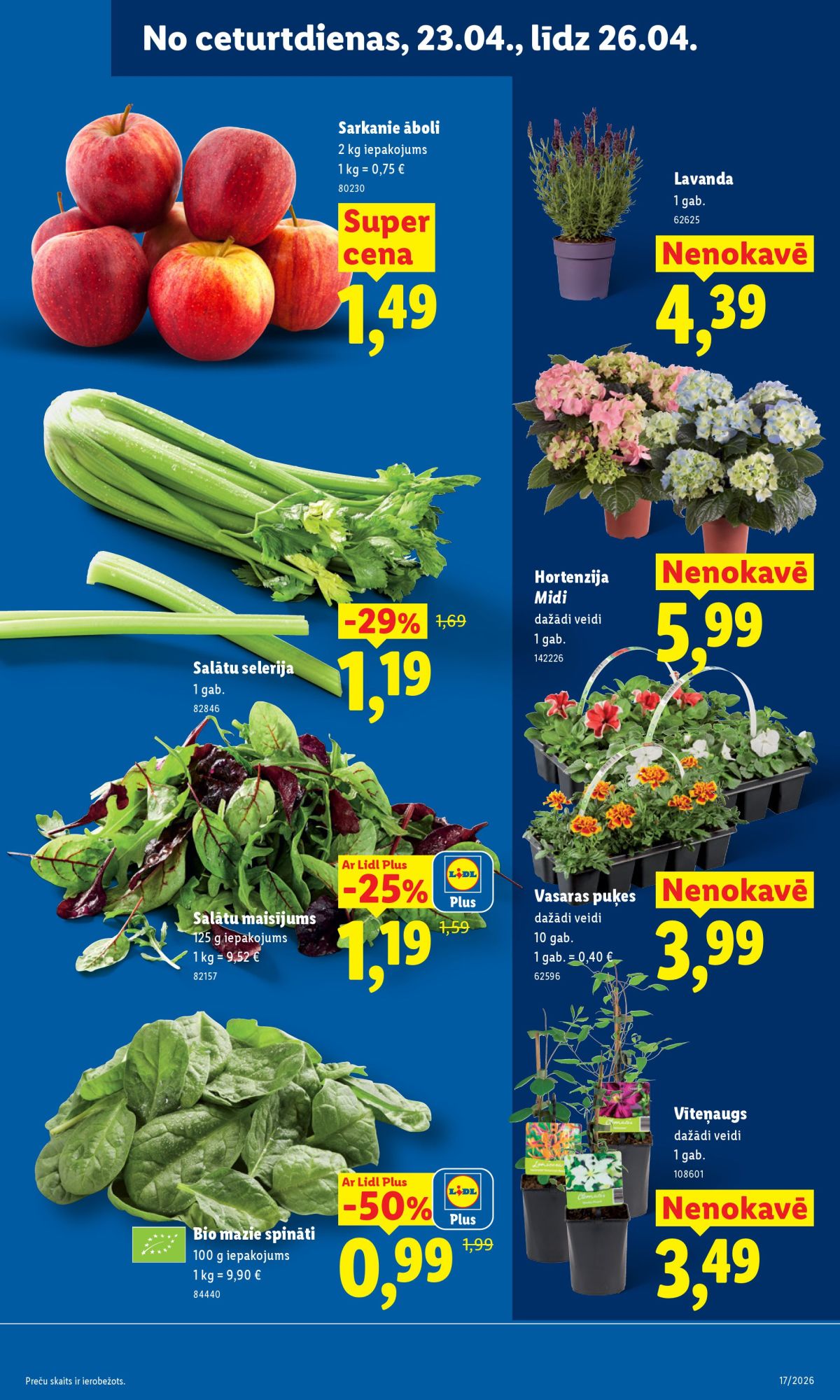 lidl - LIDL - Aktuālais akciju buklets (20.04.2026 - 26.04.2026) - page: 22