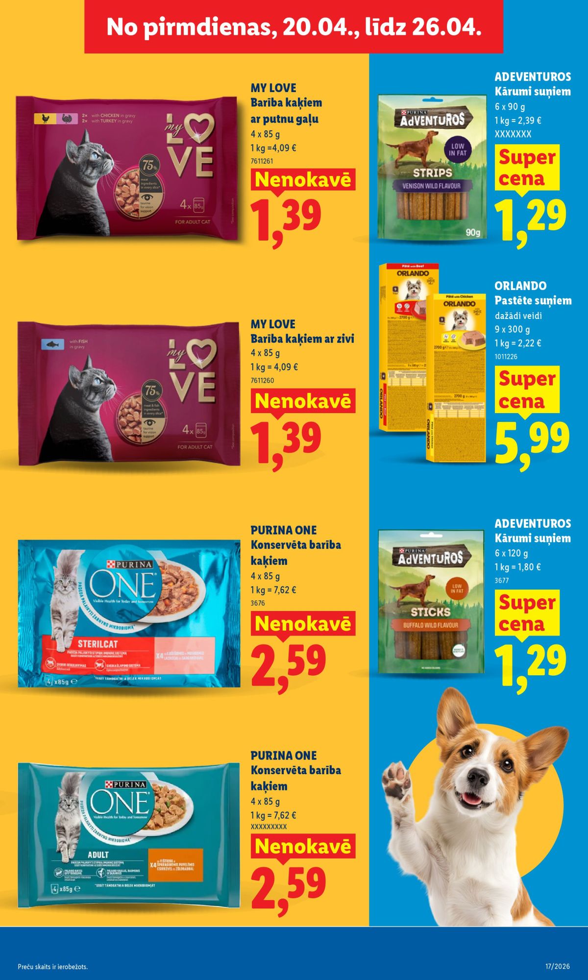 lidl - LIDL - Aktuālais akciju buklets (20.04.2026 - 26.04.2026) - page: 14