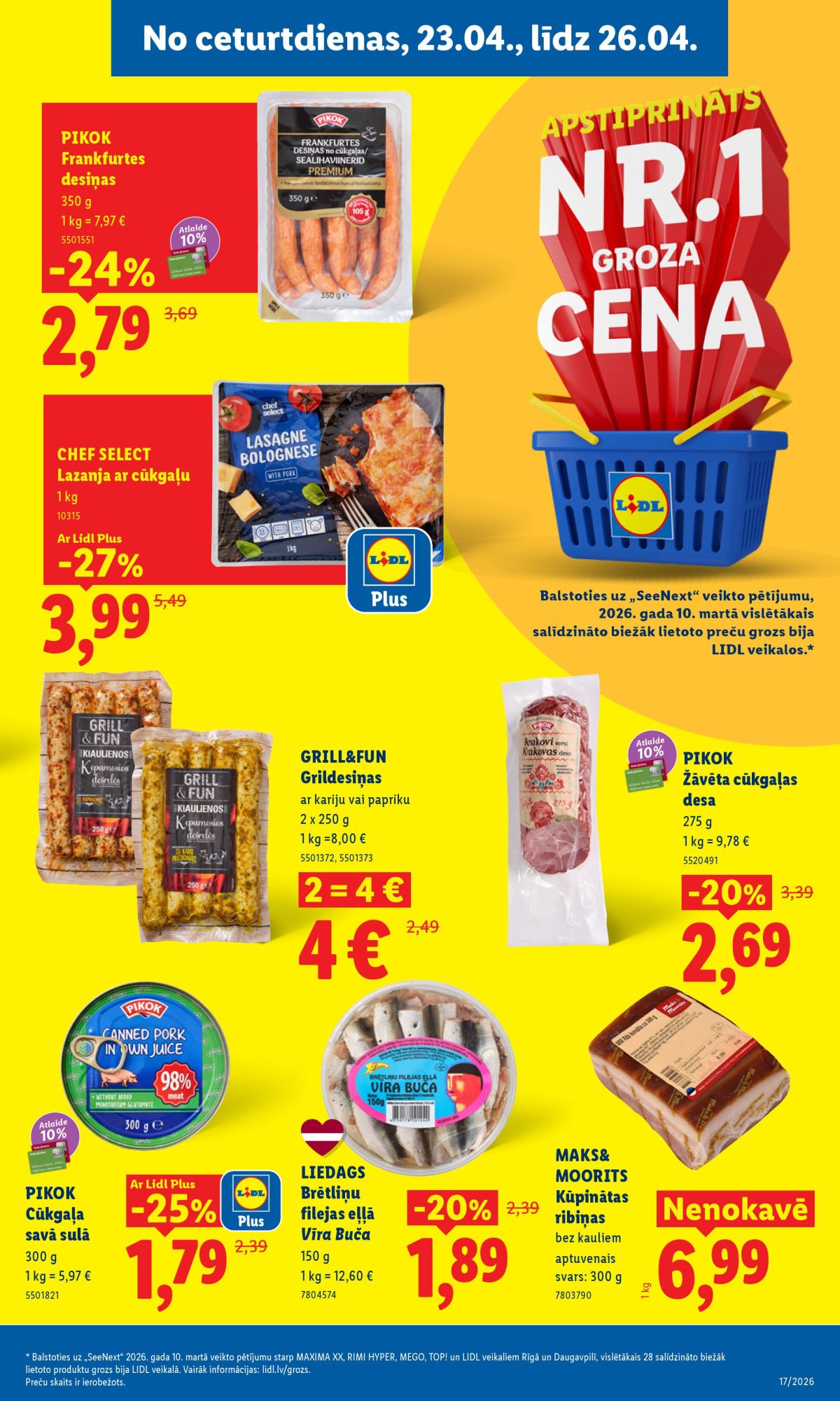 lidl - LIDL - Aktuālais akciju buklets (20.04.2026 - 26.04.2026) - page: 19