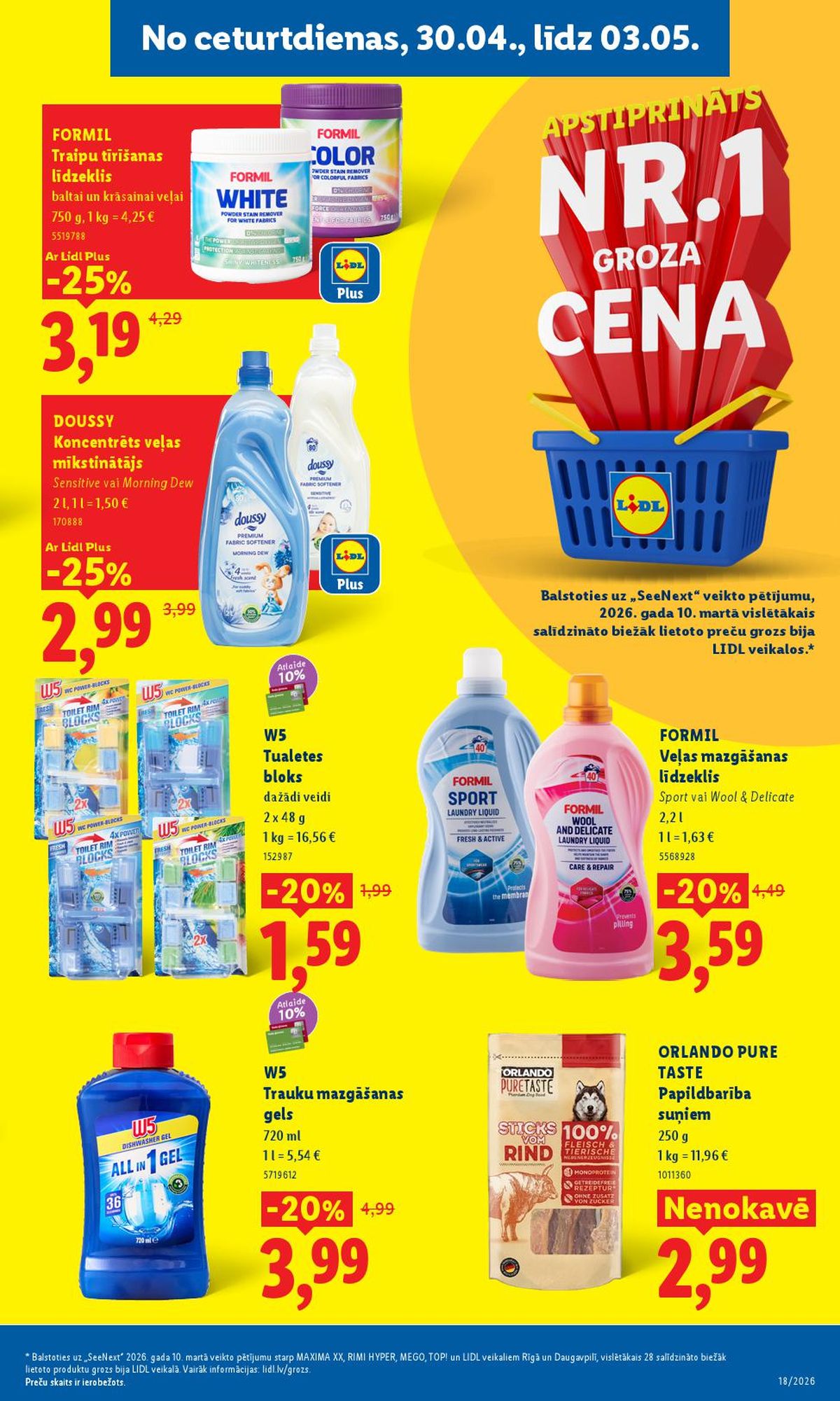 lidl - LIDL - Aktuālais akciju buklets (27.04.2026 - 03.05.2026) - page: 11