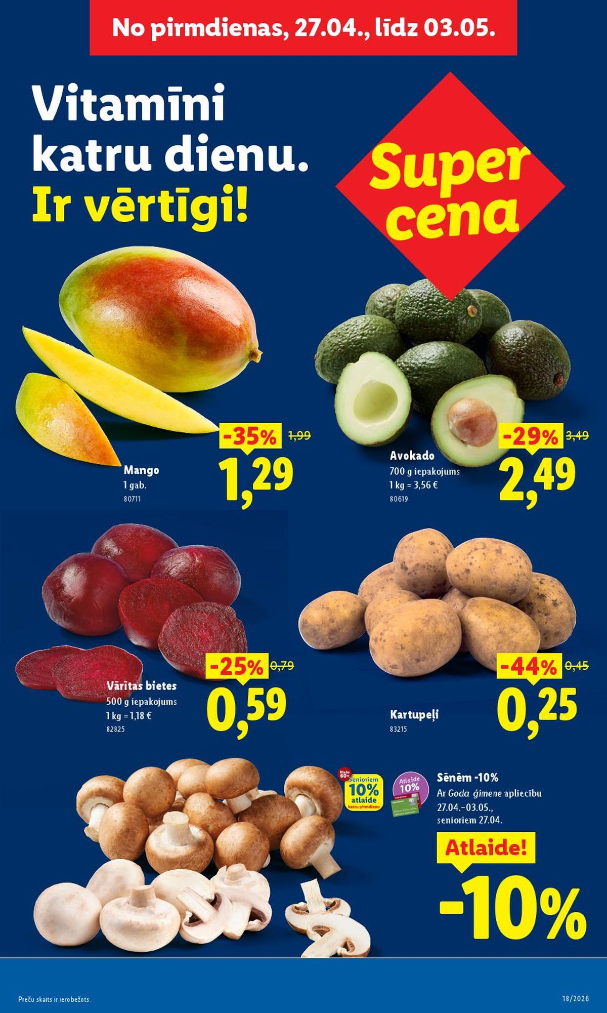 lidl - LIDL - Aktuālais akciju buklets (27.04.2026 - 03.05.2026) - page: 3