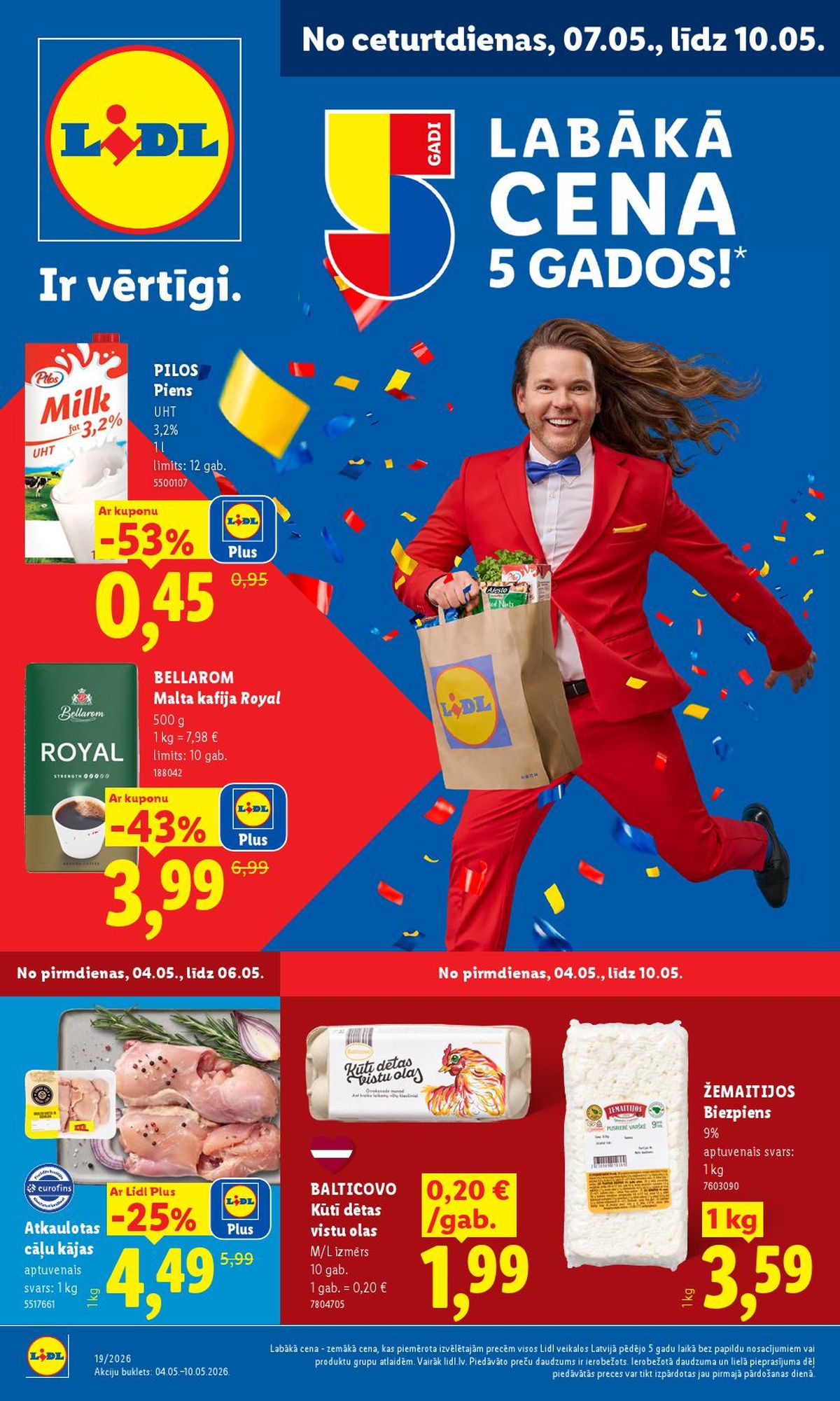 lidl - LIDL - Aktuālais akciju buklets (04.05.2026 - 10.05.2026) - page: 1