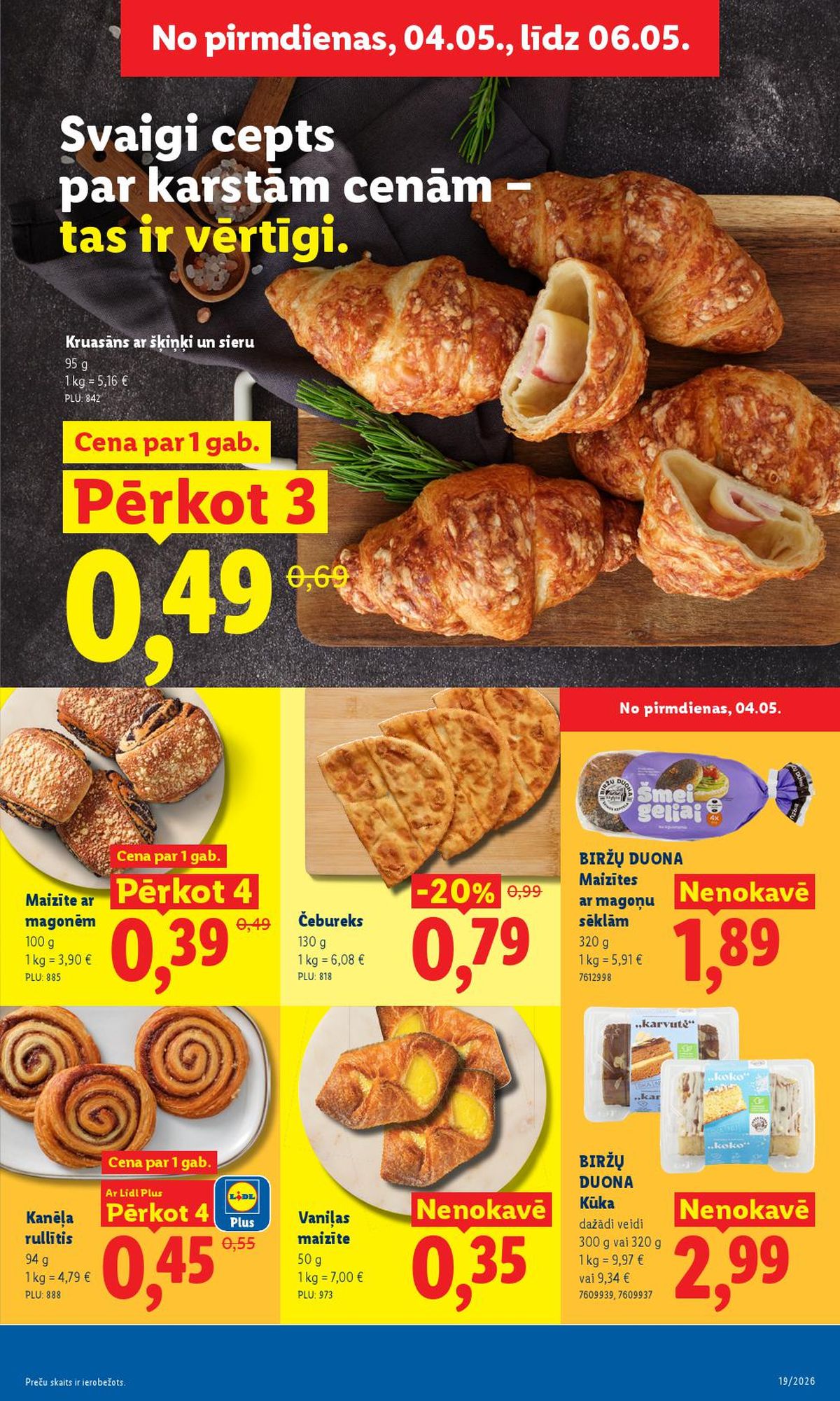 lidl - LIDL - Aktuālais akciju buklets (04.05.2026 - 10.05.2026) - page: 4