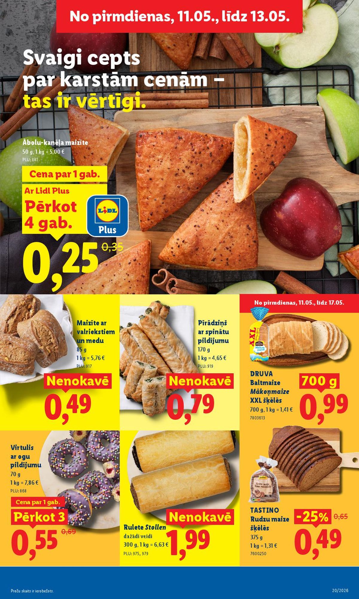 lidl - LIDL - Aktuālais akciju buklets (11.05.2026 - 17.05.2026) - page: 4