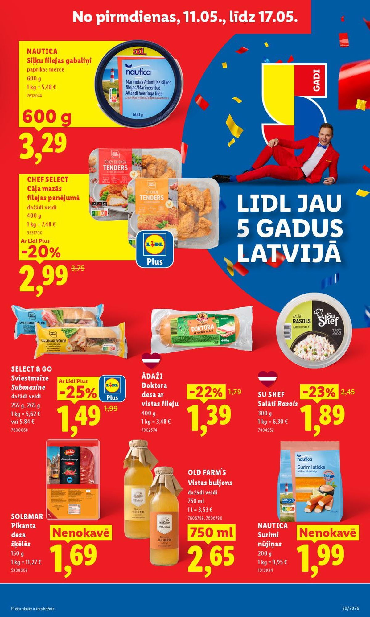 lidl - LIDL - Aktuālais akciju buklets (11.05.2026 - 17.05.2026) - page: 6