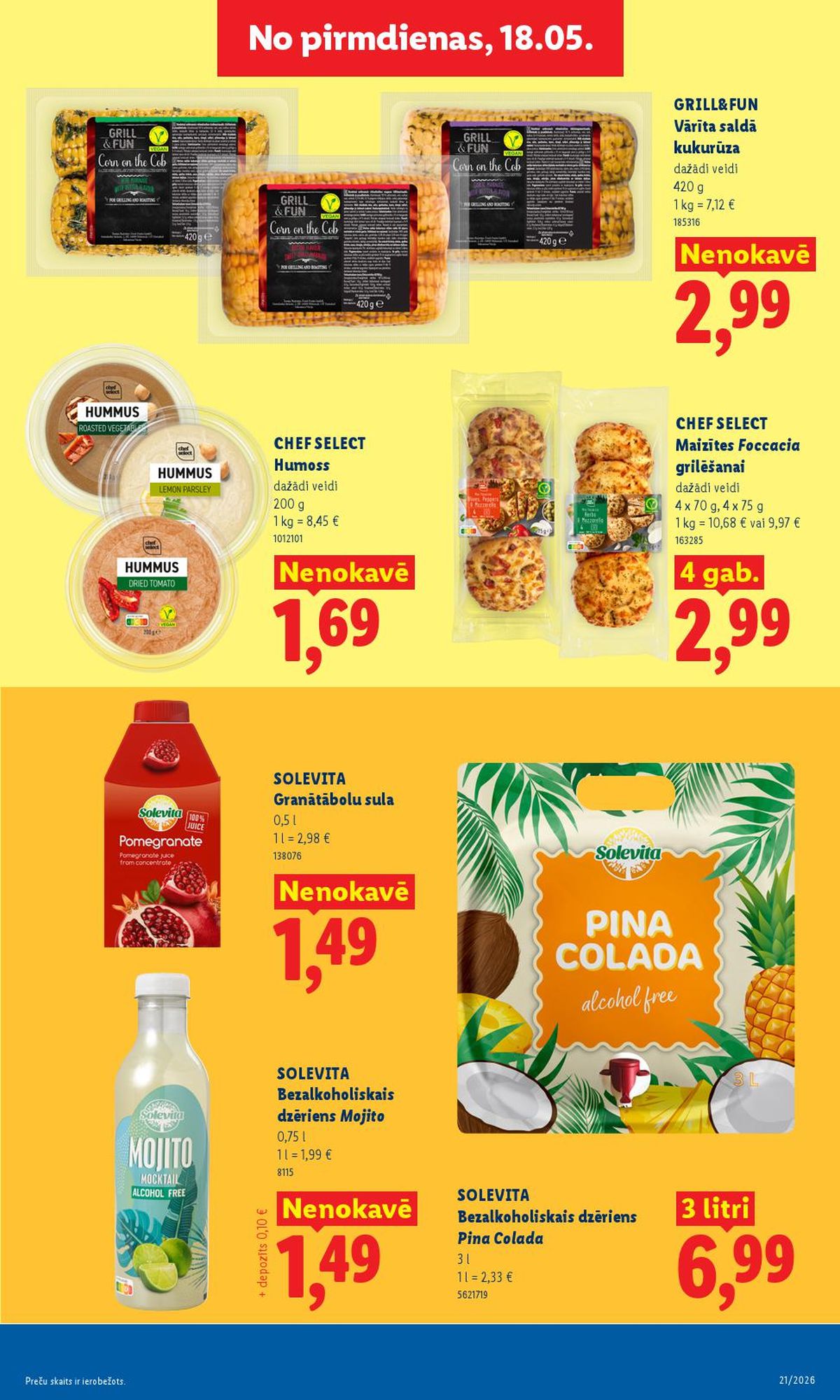 lidl - LIDL - Aktuālais akciju buklets (18.05.2026 - 24.05.2026) - page: 9