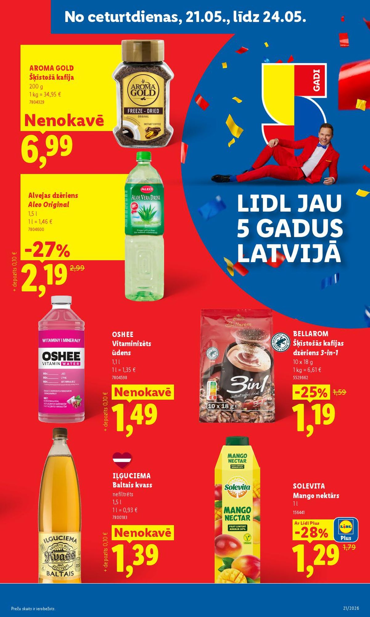 lidl - LIDL - Aktuālais akciju buklets (18.05.2026 - 24.05.2026) - page: 17