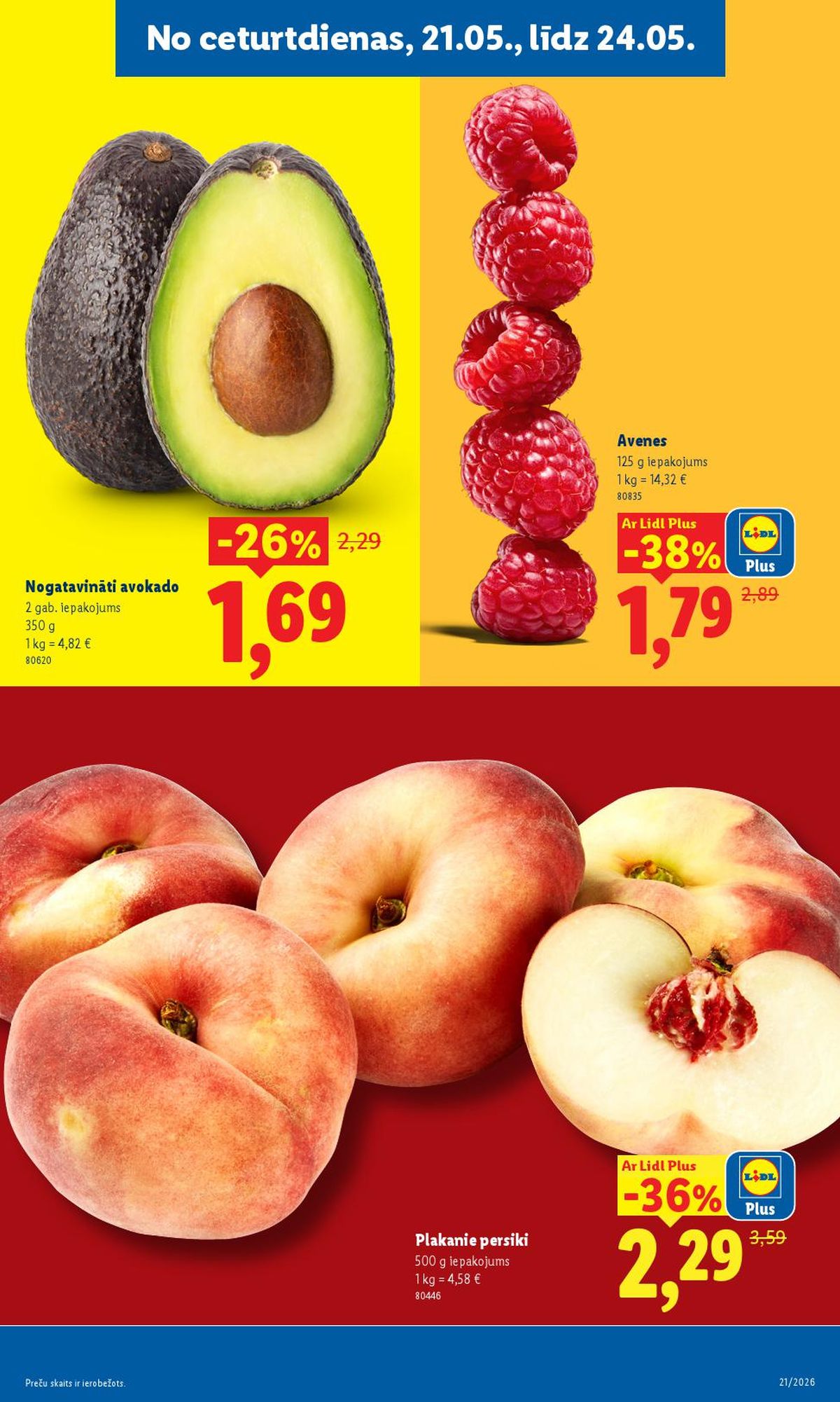 lidl - LIDL - Aktuālais akciju buklets (18.05.2026 - 24.05.2026) - page: 20