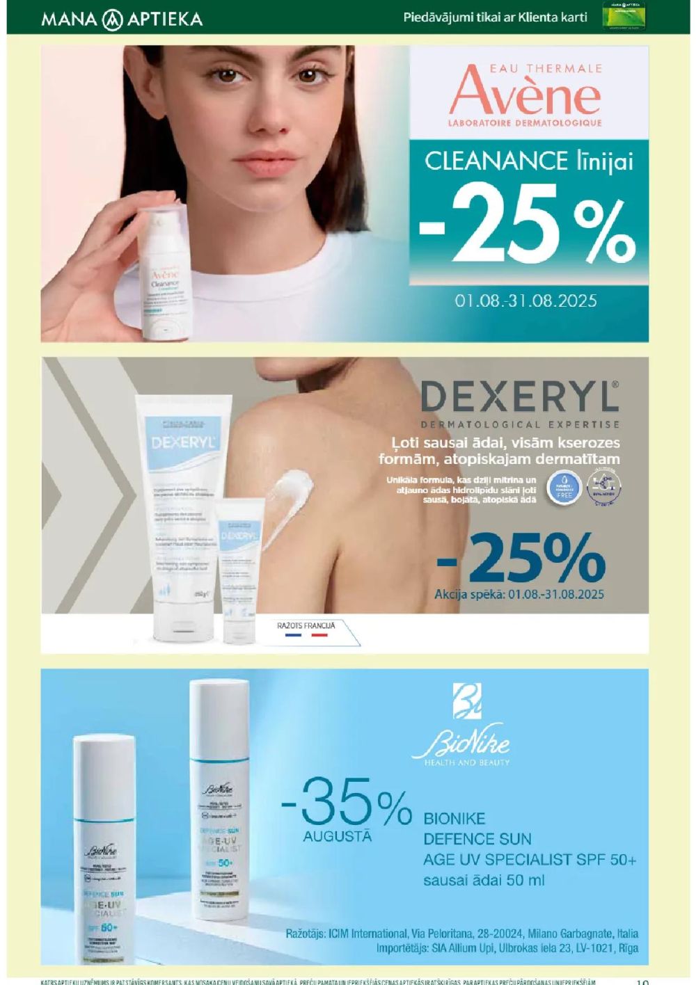 mana-aptieka - MANA APTIEKA (01.08.2025 - 31.08.2025) - page: 10