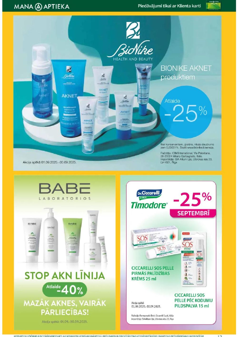 mana-aptieka - MANA APTIEKA (01.09.2025 - 30.09.2025) - page: 12