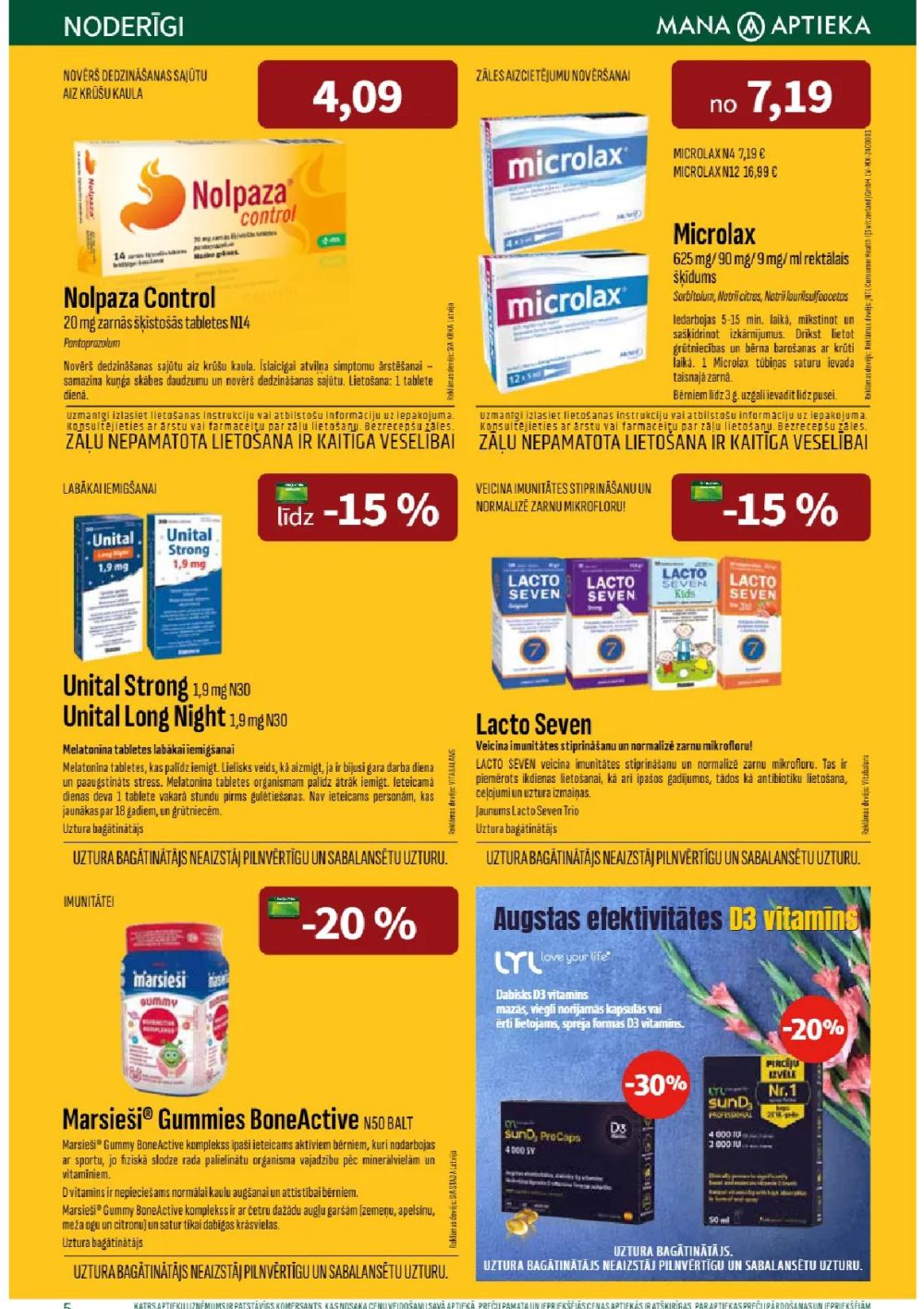 mana-aptieka - MANA APTIEKA (01.09.2025 - 30.09.2025) - page: 5