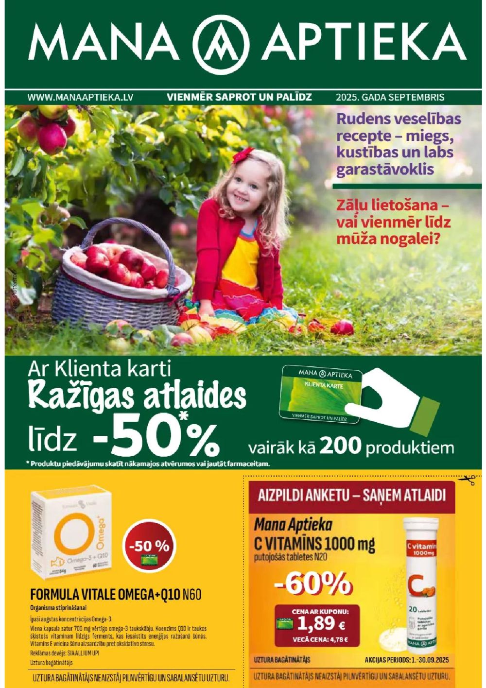 mana-aptieka - MANA APTIEKA (01.09.2025 - 30.09.2025)
