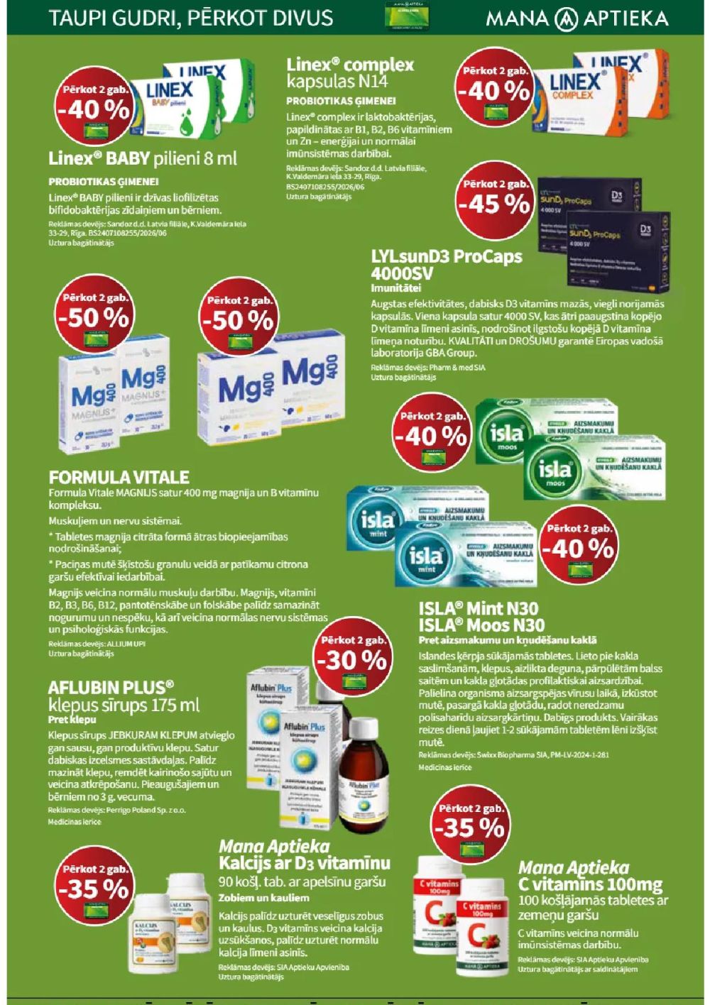 mana-aptieka - MANA APTIEKA (01.10.2025 - 31.10.2025) - page: 3
