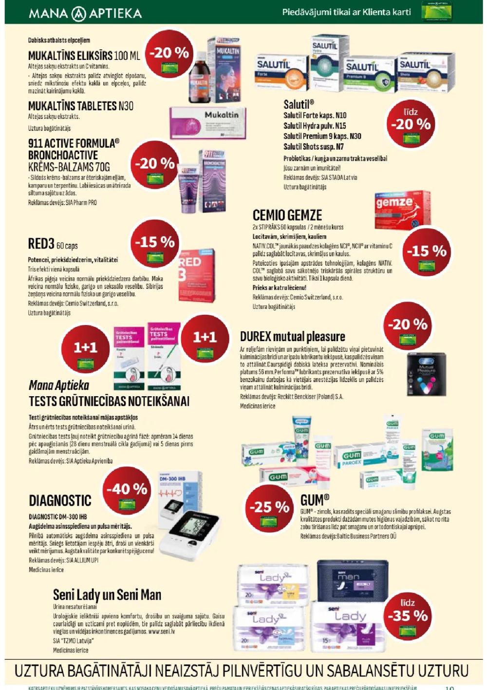 mana-aptieka - MANA APTIEKA (01.12.2025 - 31.12.2025) - page: 10