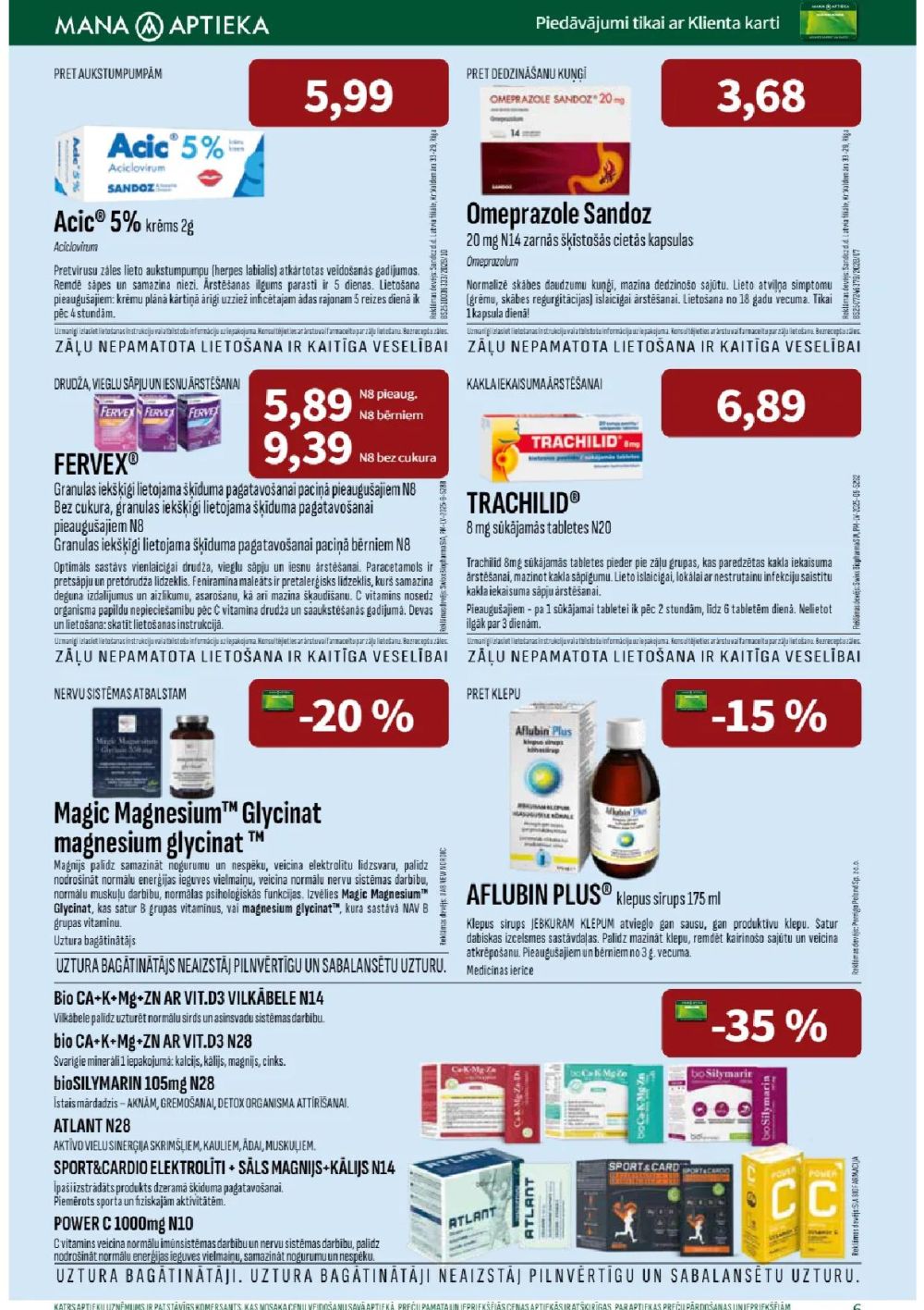 mana-aptieka - MANA APTIEKA (01.01.2026 - 31.01.2026) - page: 6