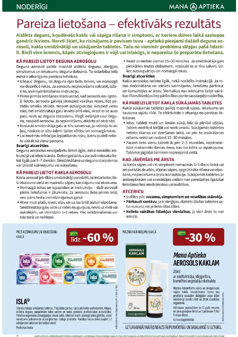 mana-aptieka - MANA APTIEKA (01.01.2026 - 31.01.2026) - page: 7