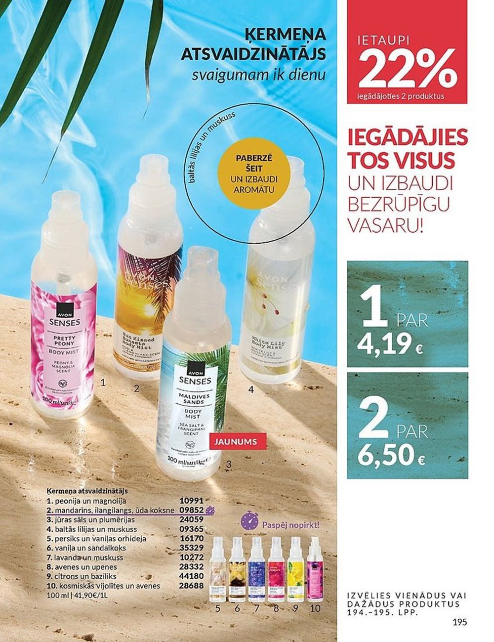 avon - AVON - Katalogs (01.06.2025 - 30.06.2025) - page: 195