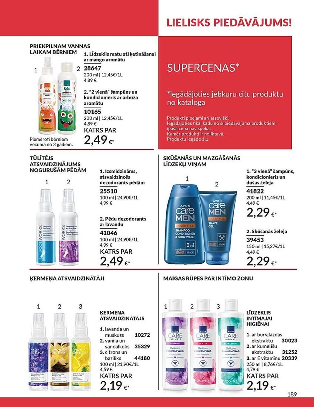 avon - AVON - Katalogs (01.04.2025 - 30.04.2025) - page: 188