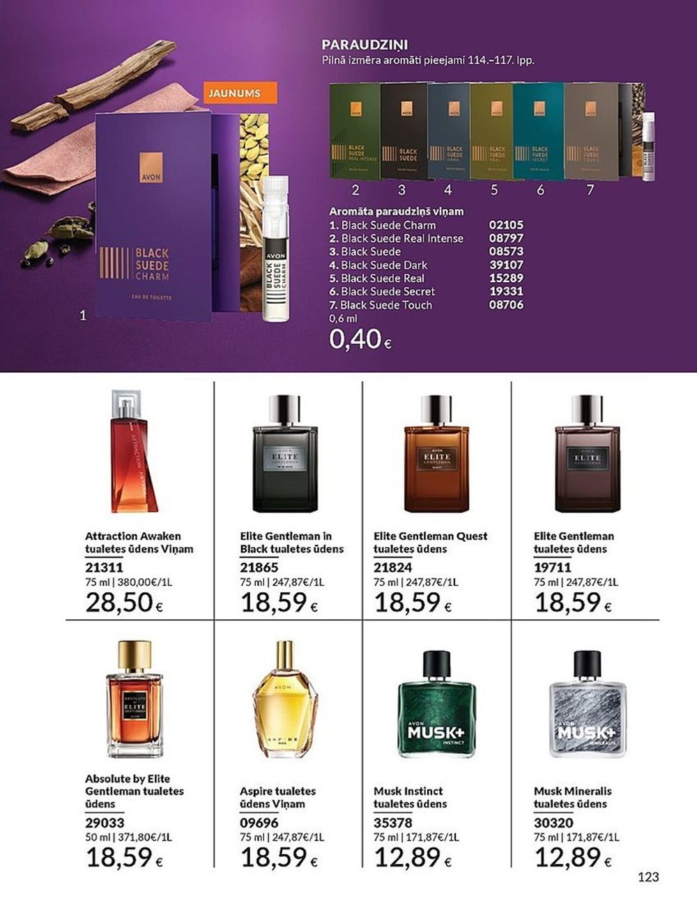 avon - AVON - Katalogs (01.01.2025 - 31.01.2025) - page: 123 avon - AVON - Katalogs (01.01.2025 - 31.01.2025) - page: 123