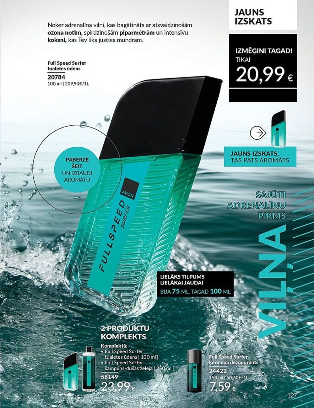 avon - AVON - Katalogs (01.06.2025 - 30.06.2025) - page: 127 avon - AVON - Katalogs (01.06.2025 - 30.06.2025) - page: 127