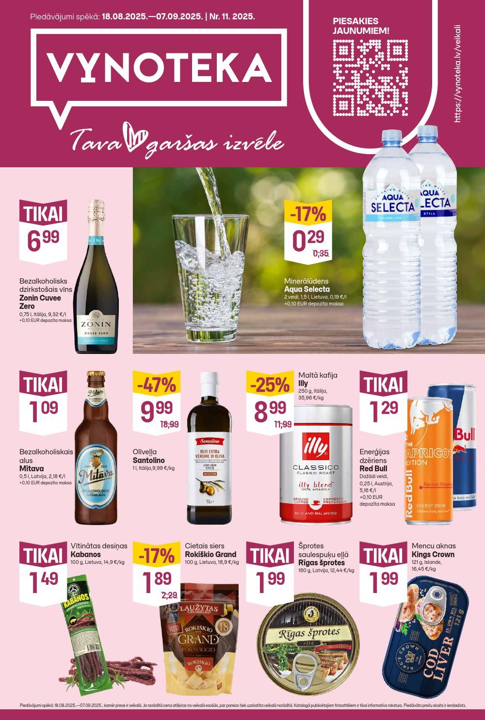 vynoteka - VYNOTEKA (18.08.2025 - 07.09.2025)