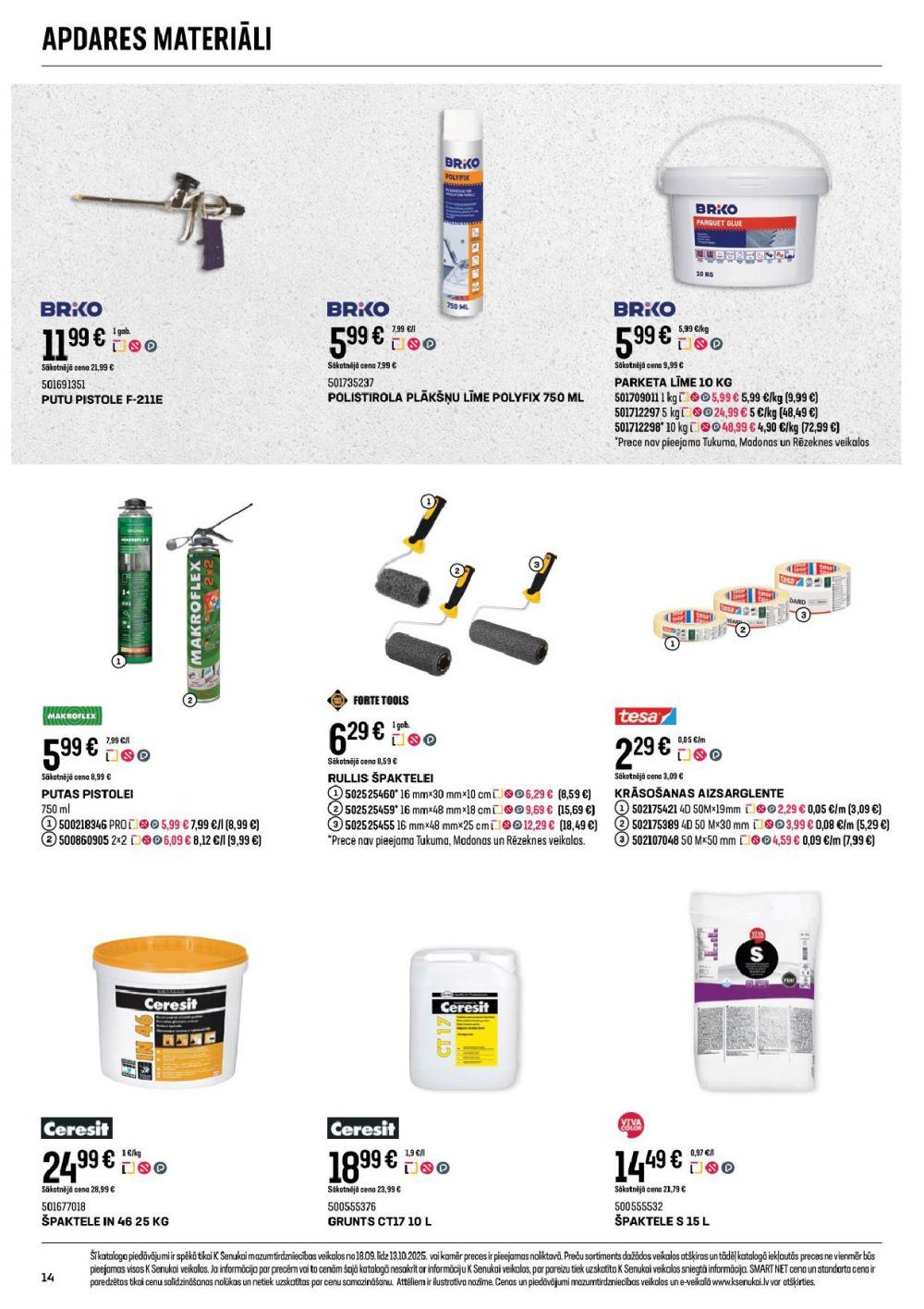 k-senukai - K SENUKAI (18.09.2025 - 13.10.2025) - page: 14