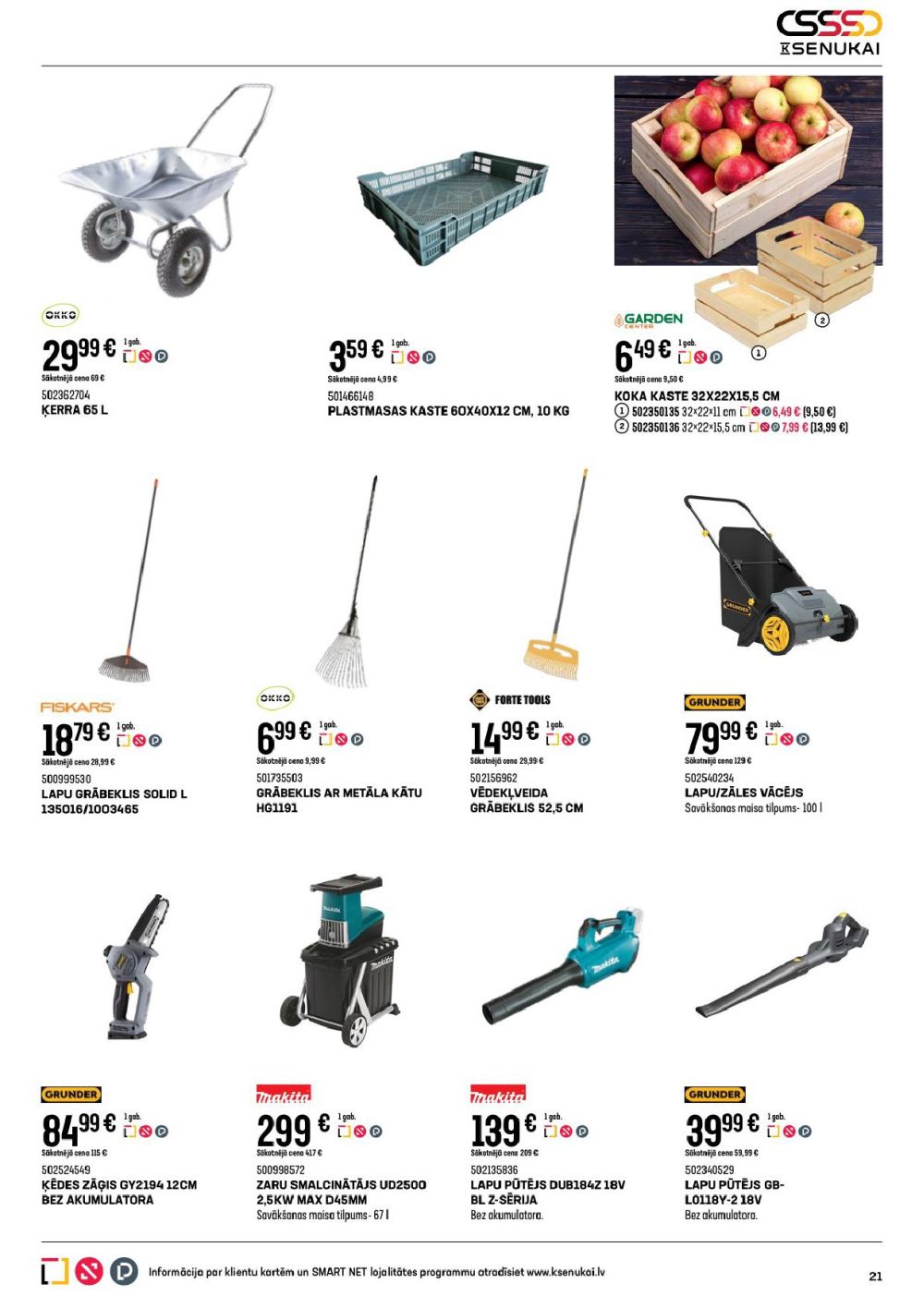 k-senukai - K SENUKAI (18.09.2025 - 13.10.2025) - page: 21