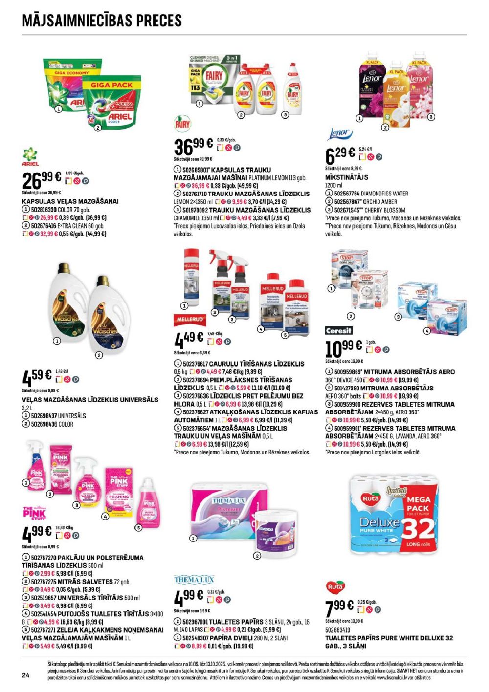 k-senukai - K SENUKAI (18.09.2025 - 13.10.2025) - page: 24