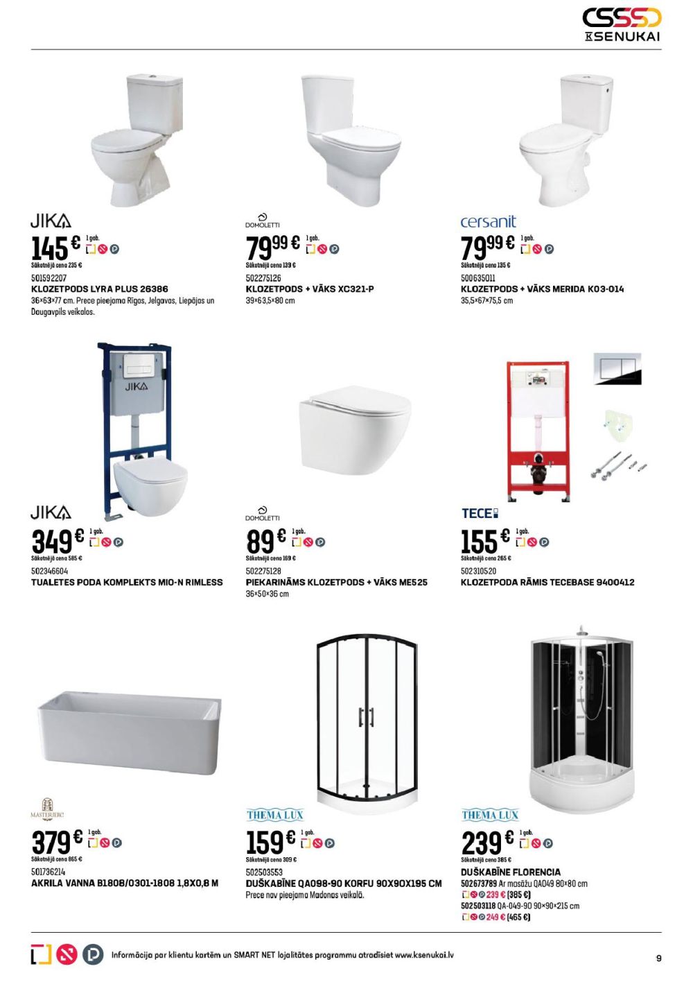 k-senukai - K SENUKAI (18.09.2025 - 13.10.2025) - page: 9