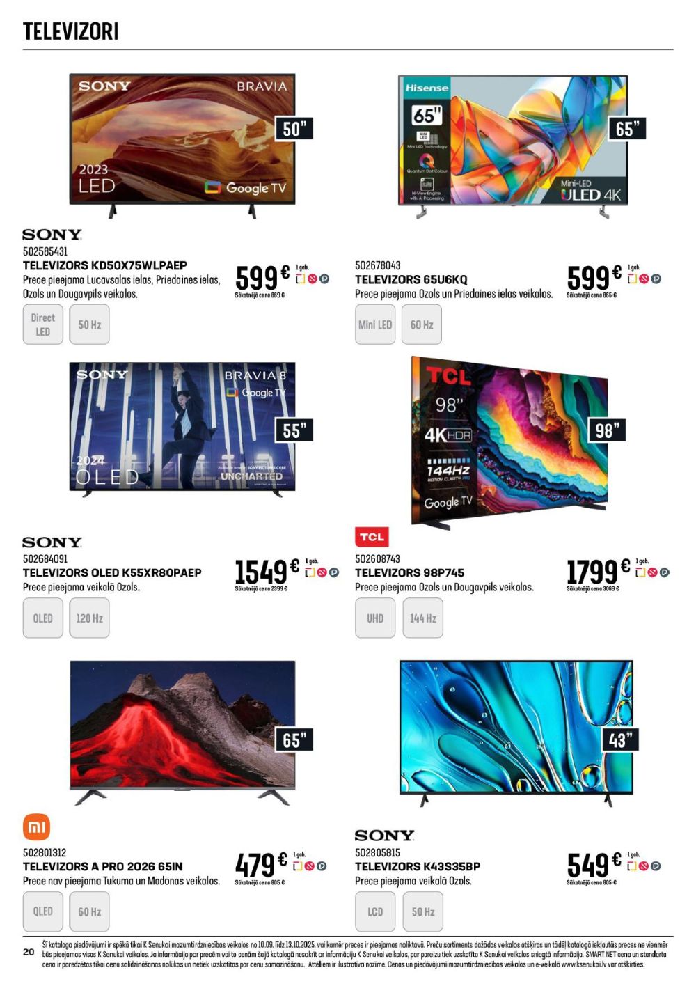 k-senukai - K SENUKAI (10.09.2025 - 13.10.2025) - page: 20