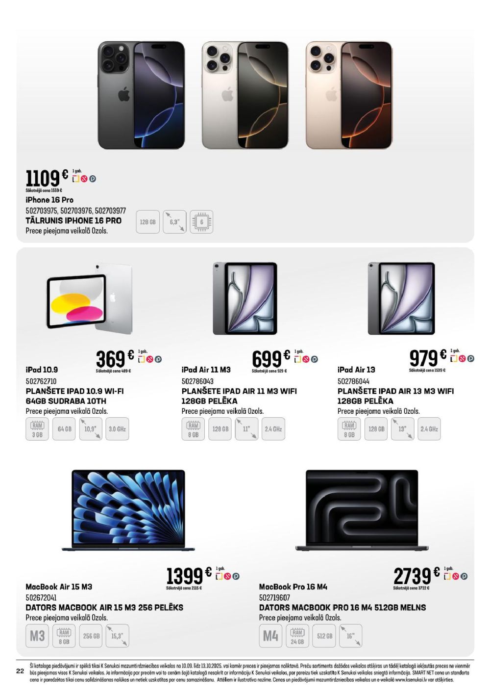 k-senukai - K SENUKAI (10.09.2025 - 13.10.2025) - page: 22