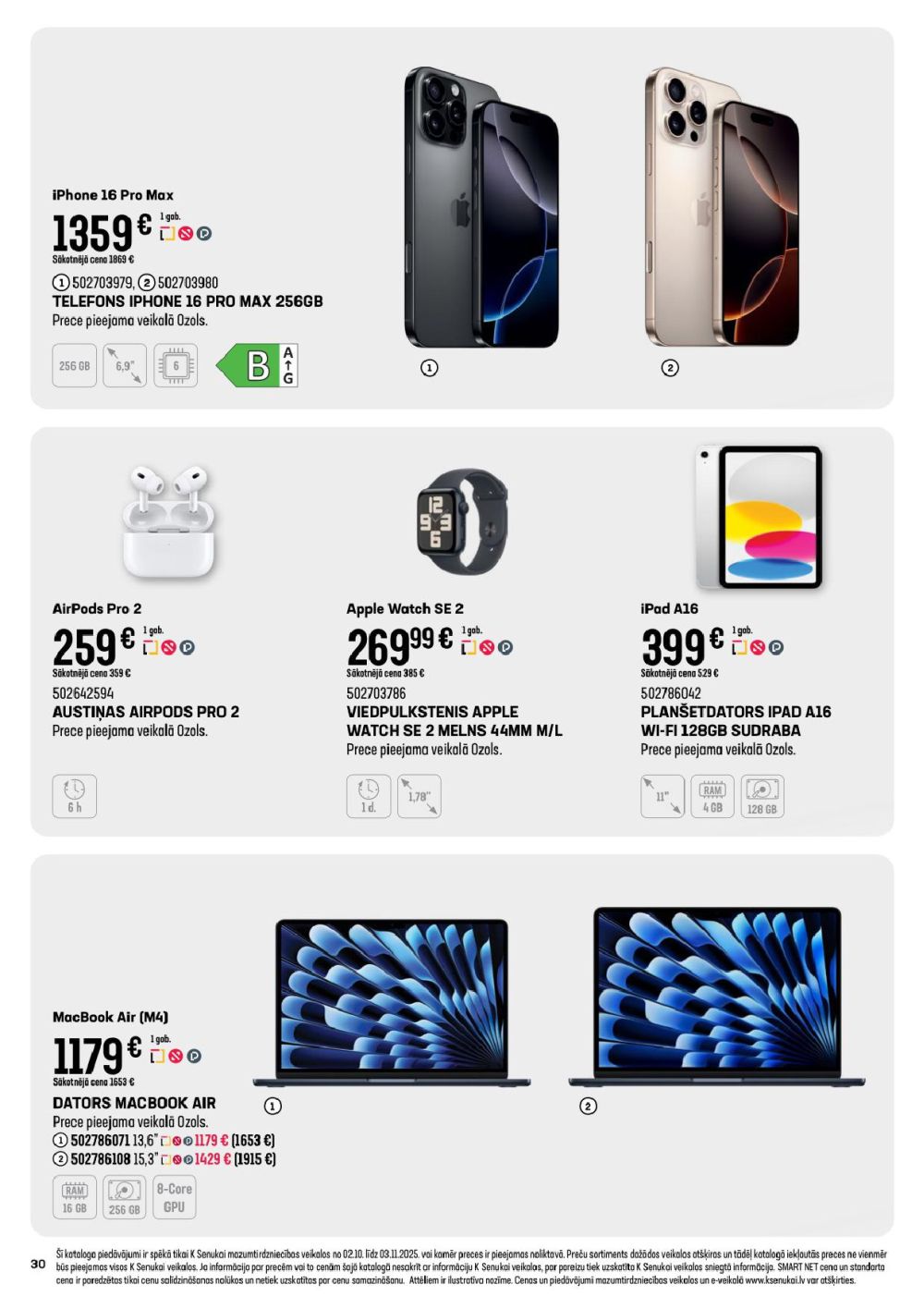 k-senukai - K SENUKAI (02.10.2025 - 03.11.2025) - page: 30