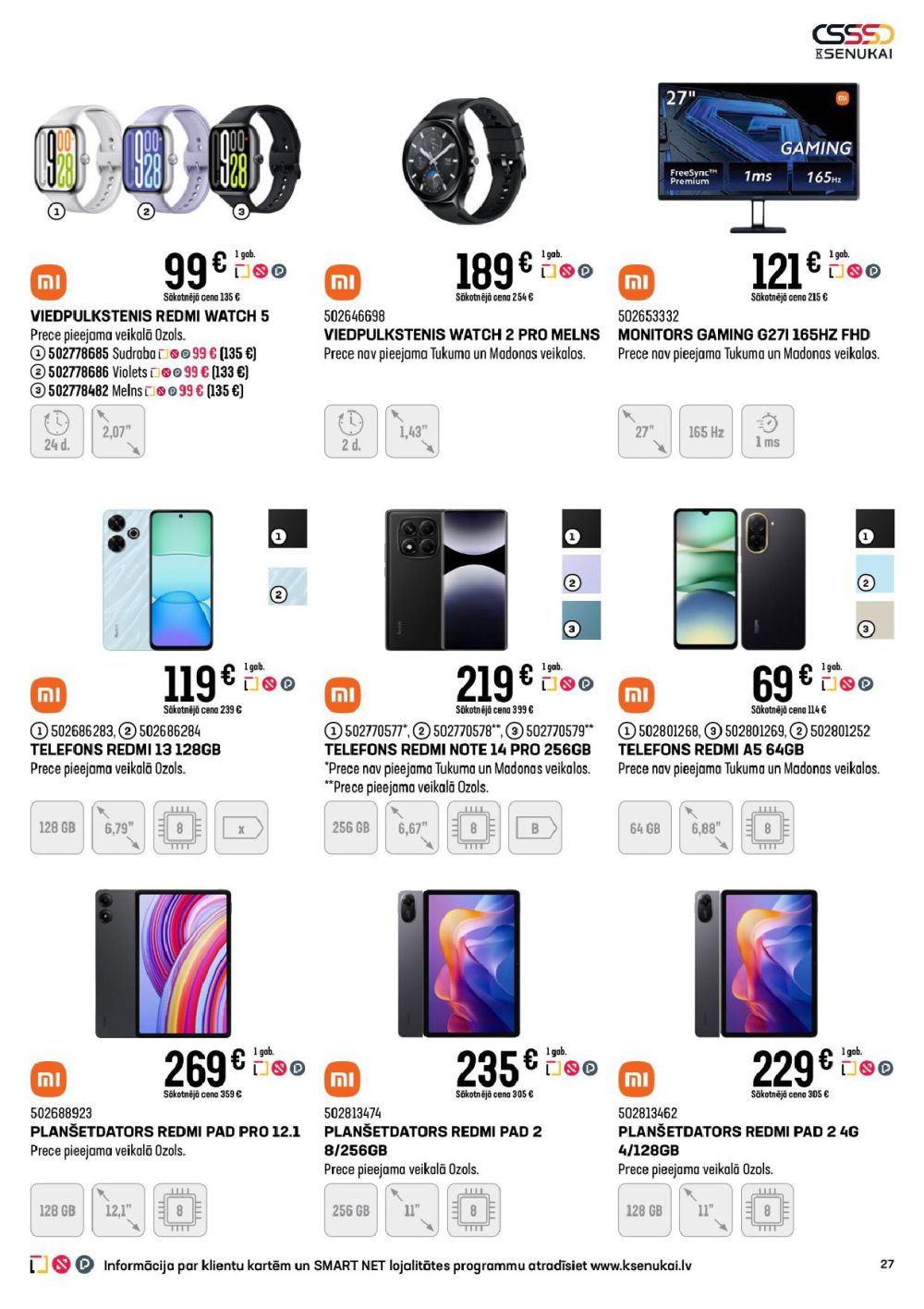 k-senukai - K SENUKAI (02.10.2025 - 03.11.2025) - page: 27