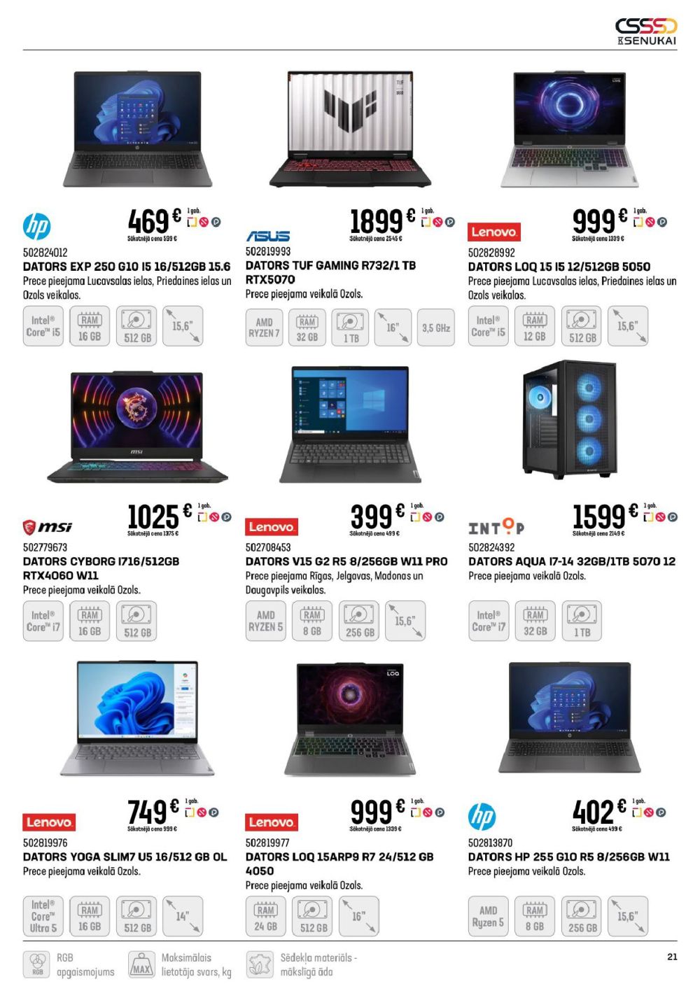 k-senukai - K SENUKAI (15.10.2025 - 17.11.2025) - page: 21