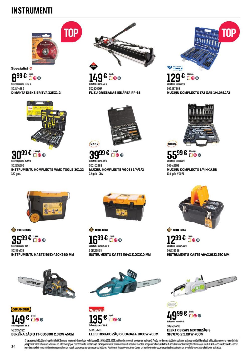 k-senukai - K SENUKAI (16.10.2025 - 10.11.2025) - page: 24