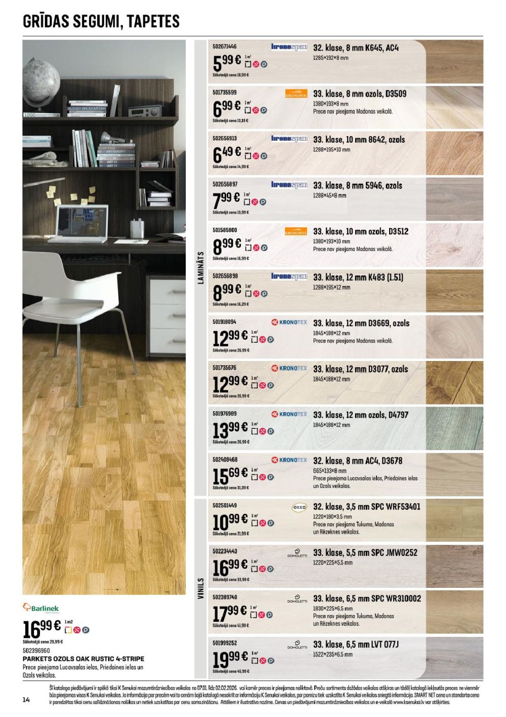 k-senukai - K SENUKAI (07.01.2026 - 02.02.2026) - page: 14