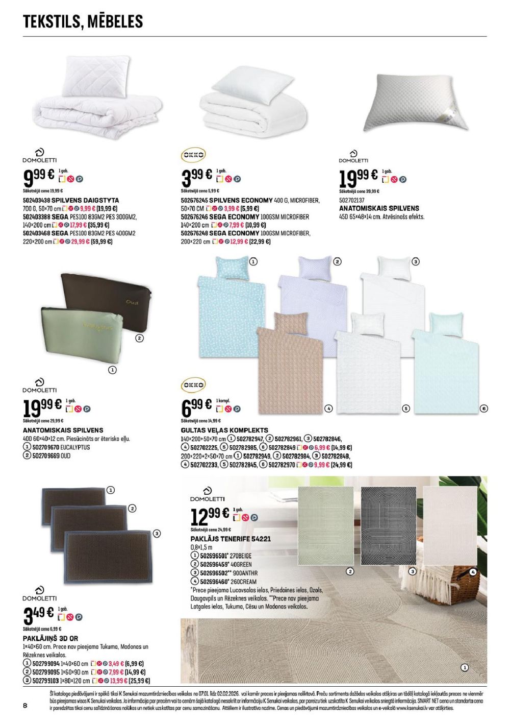 k-senukai - K SENUKAI (07.01.2026 - 02.02.2026) - page: 8