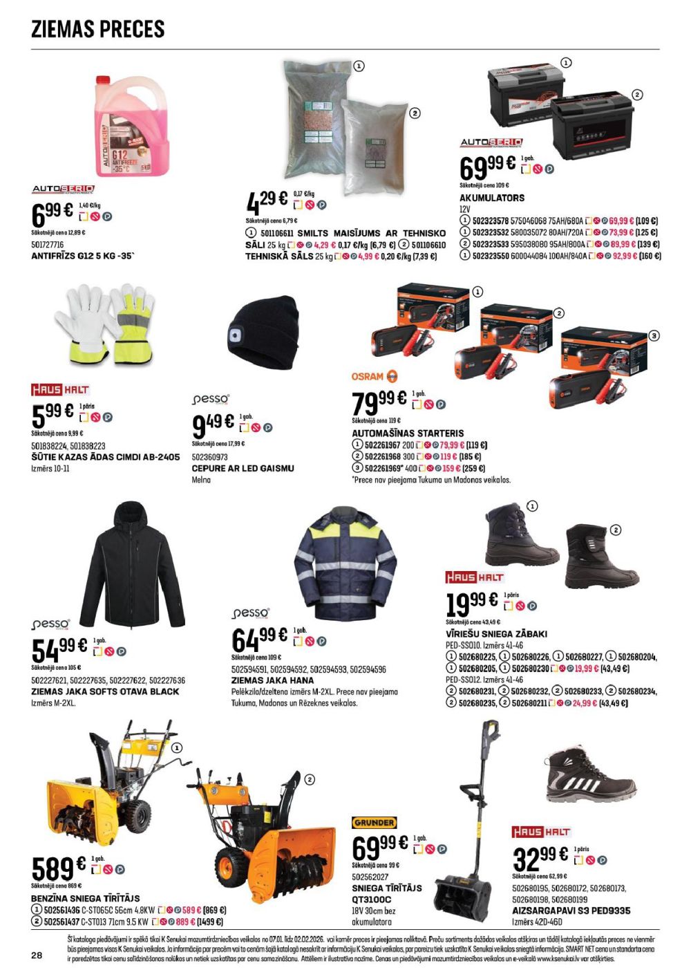 k-senukai - K SENUKAI (07.01.2026 - 02.02.2026) - page: 28