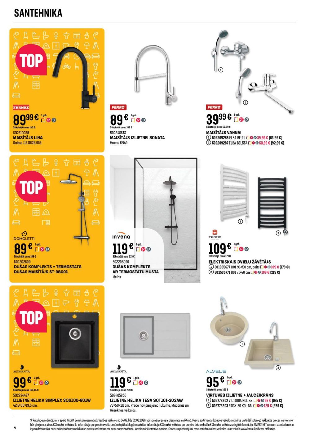 k-senukai - K SENUKAI (04.02.2026 - 02.03.2026) - page: 4